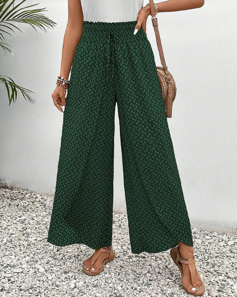 Gisèle | Pantalon léger, fluide et décontracté avec taille élastique - Image 9