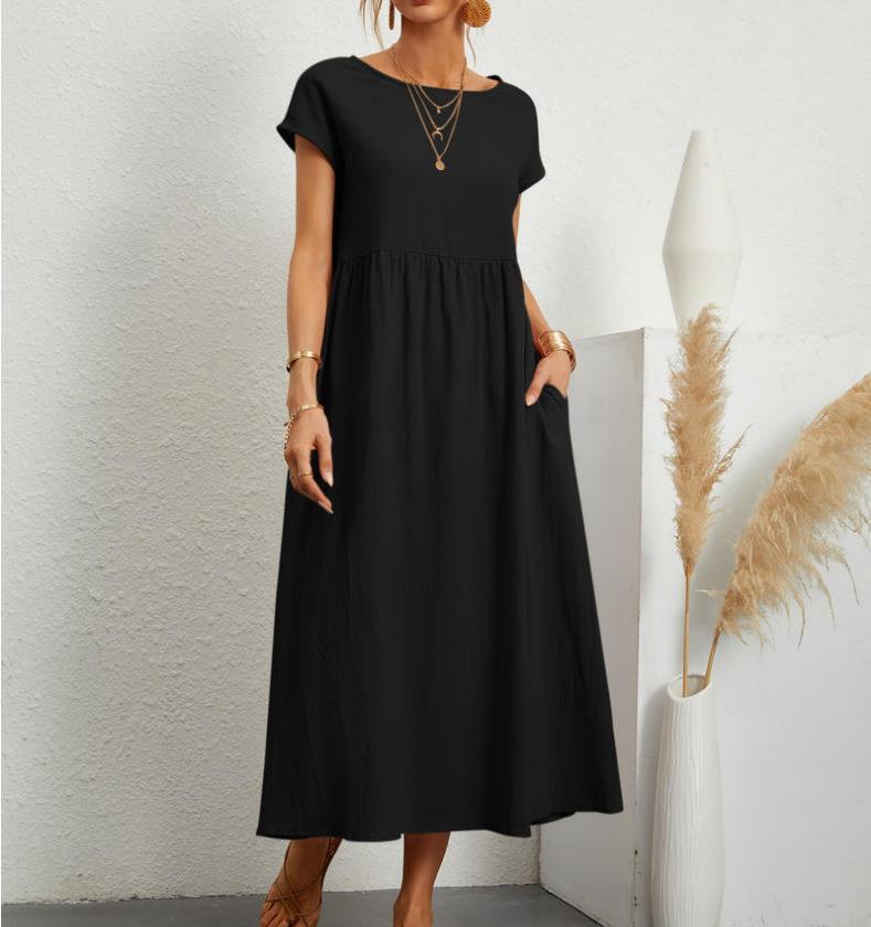 Ilona | Chic Relaxed Fit Midi Dress - Image 4