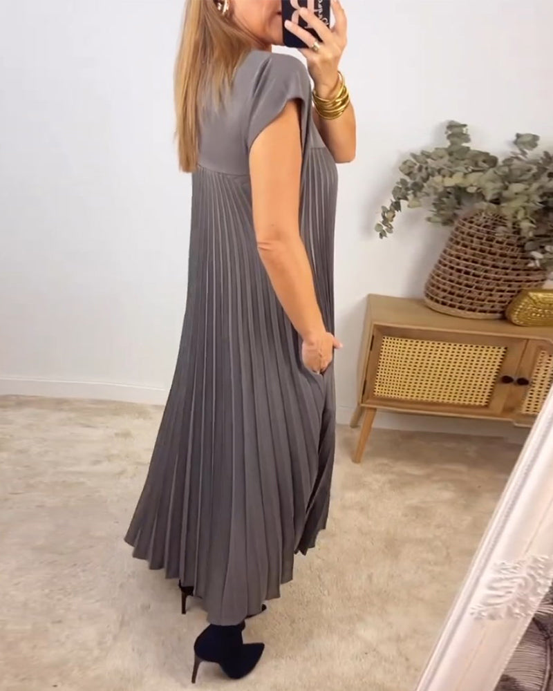 Natacha | Robe longue plissée élégante - Image 9