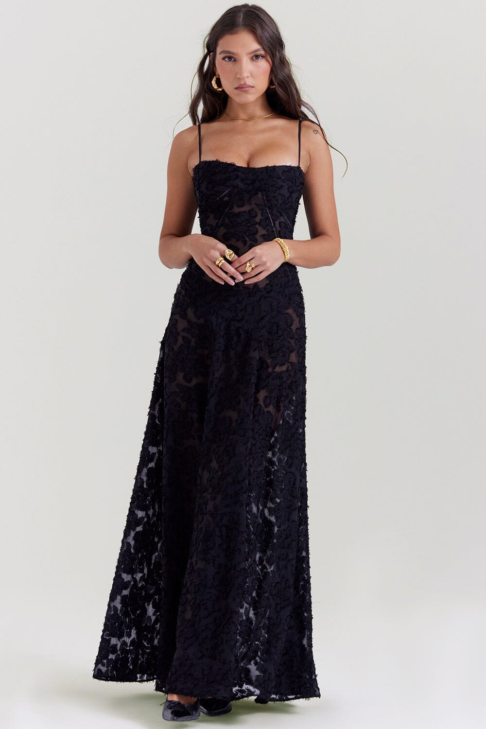 Carla | Robe longue élégante et fluide pour femmes pour des occasions spéciales - Image 13