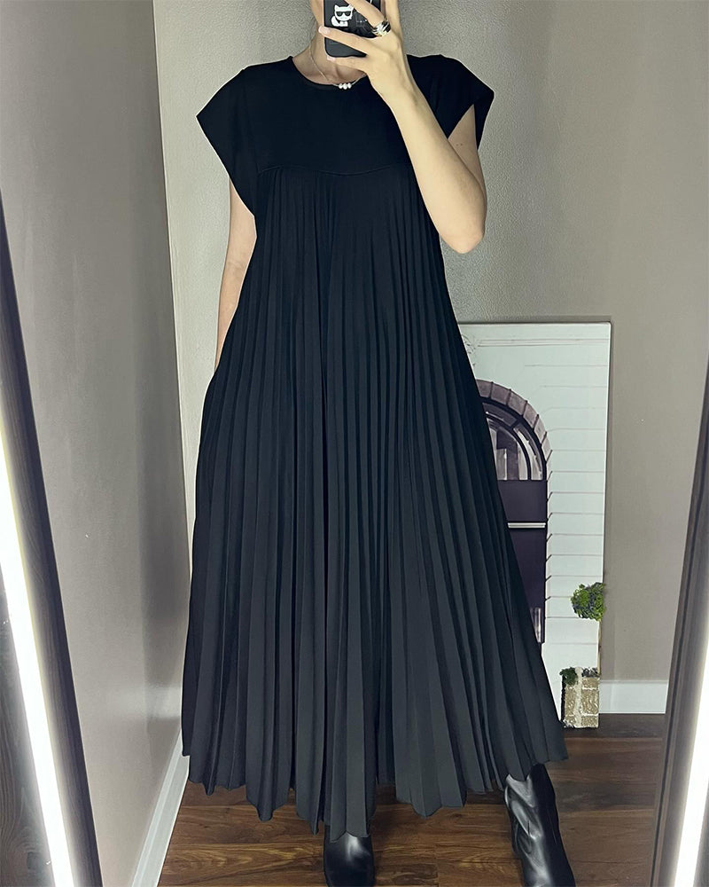 Natacha | Robe longue plissée élégante - Image 11