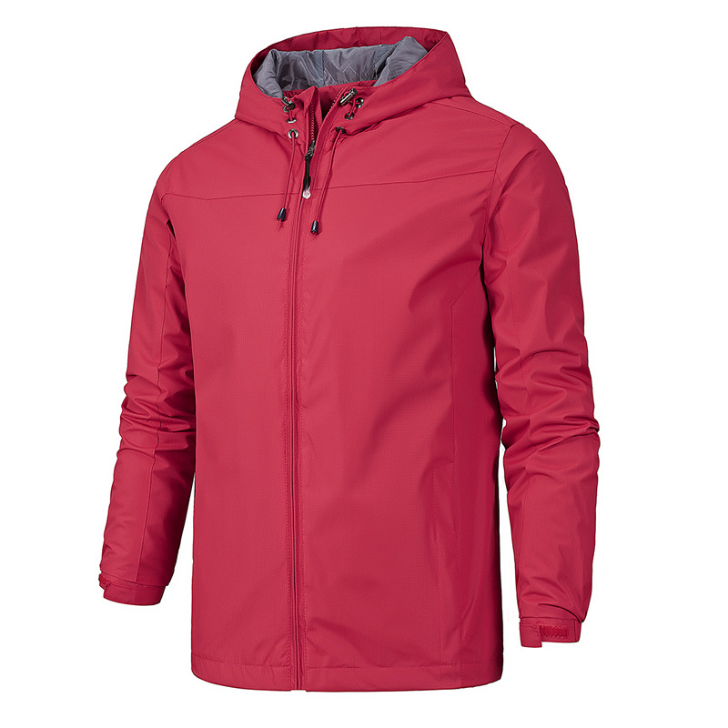 Aurel | Veste de pluie légère à capuche pour homme - Image 1