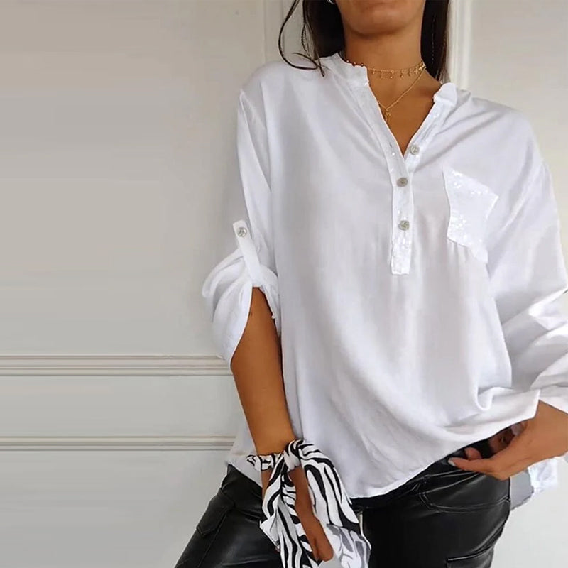 Gisèle | Top à paillettes pour une élégance décontractée - Image 14