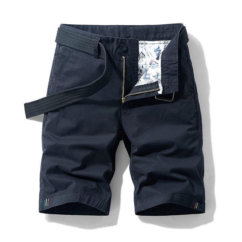 Guillaume | Short décontracté à longueur de genou avec ceinture et poches latérales - Image 11