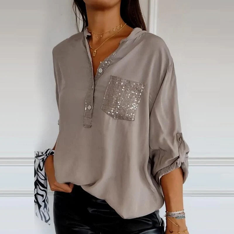 Gisèle | Top à paillettes pour une élégance décontractée - Image 12