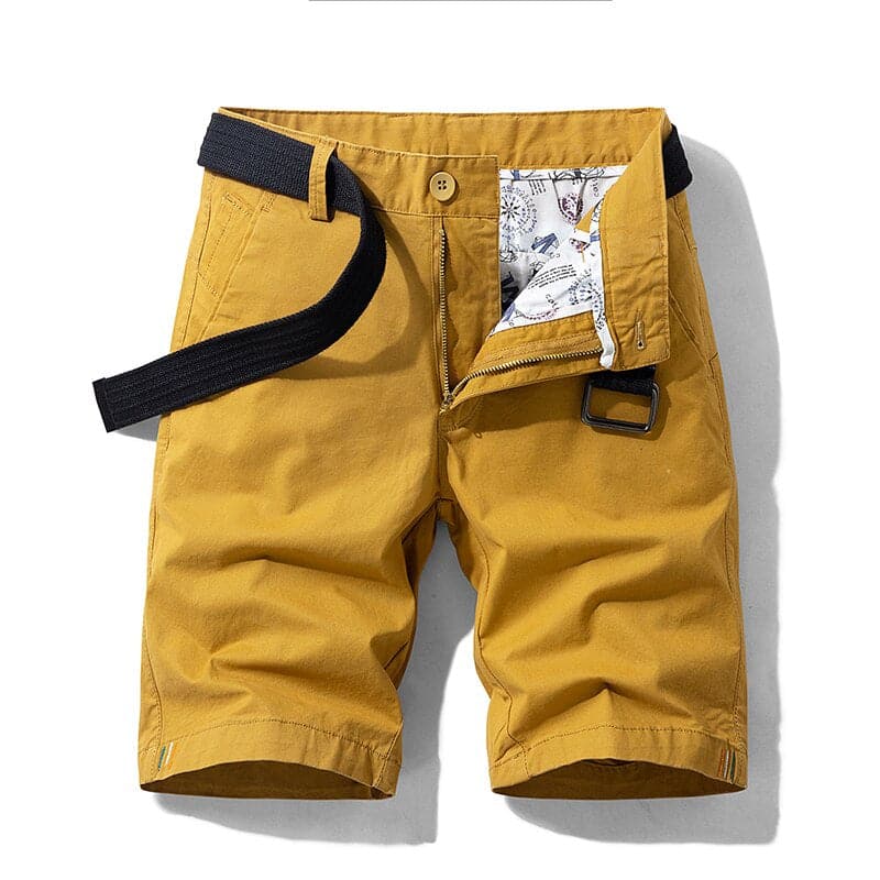 Guillaume | Short décontracté à longueur de genou avec ceinture et poches latérales - Image 12