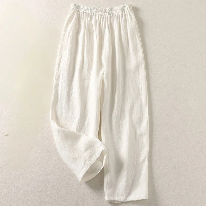 Pascale | Pantalon en lin Sofia - Confortable et élégant - Image 5