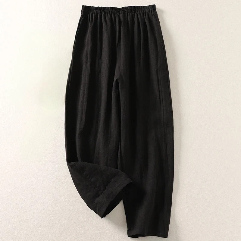 Pascale | Pantalon en lin Sofia - Confortable et élégant - Image 3