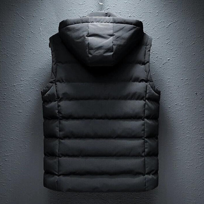 Titouan | Gilet matelassé à capuche pour homme - Image 2