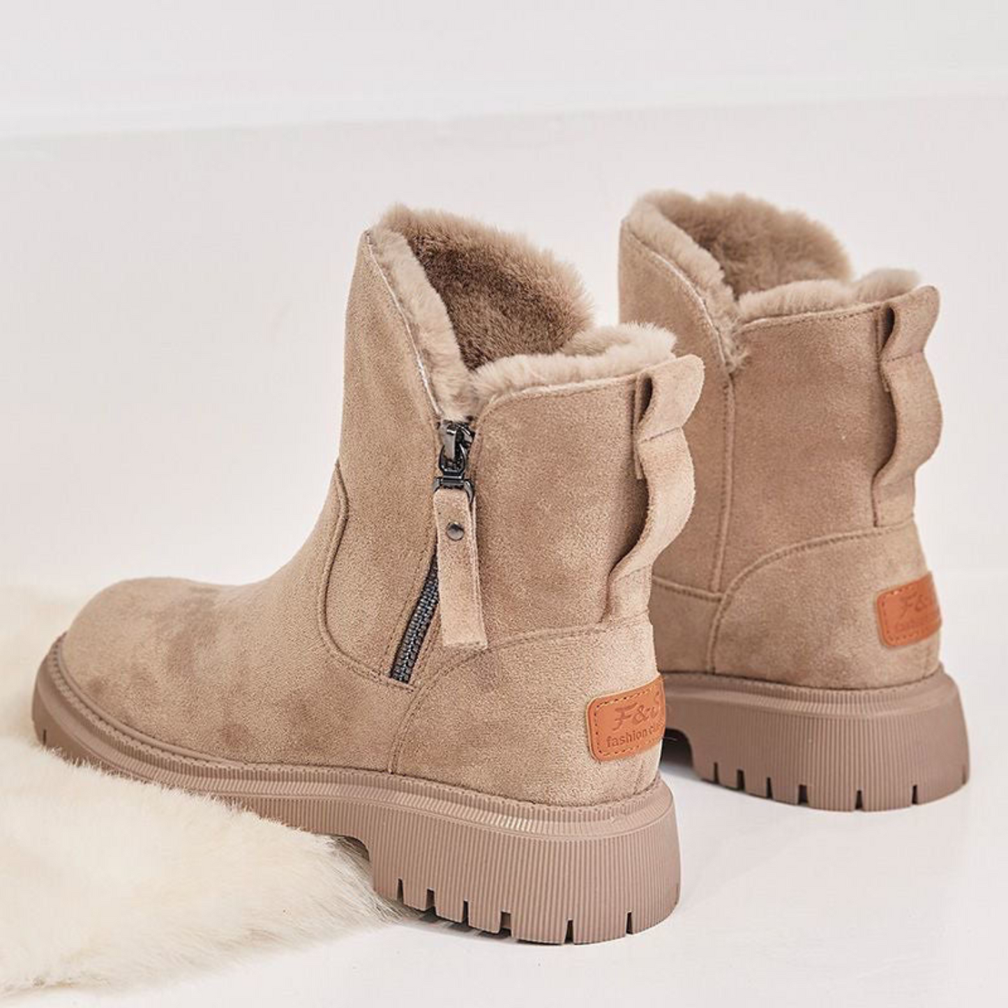 Mina | Bottines à Semelle Crantée pour Femme - Image 8