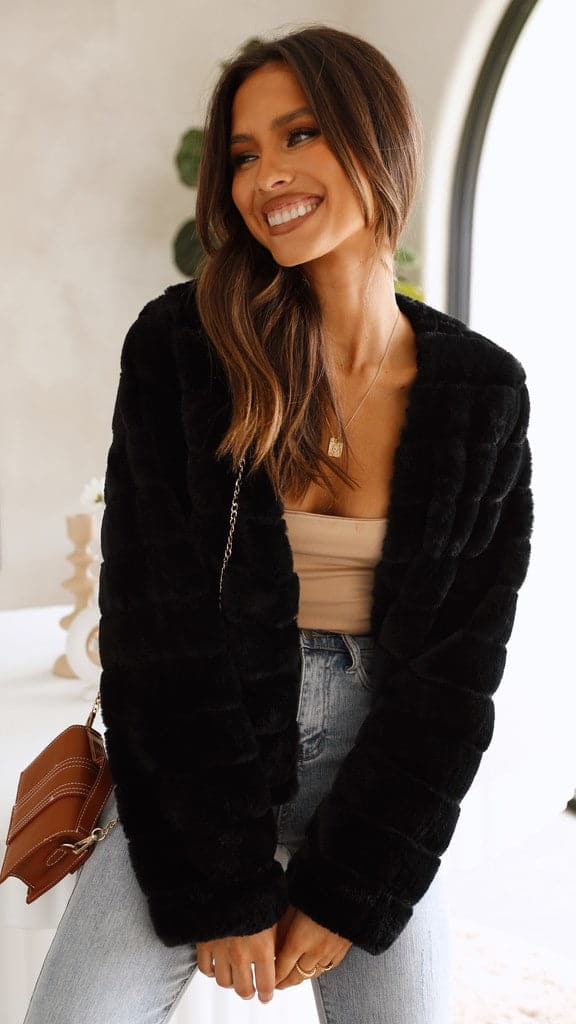 Janine | Veste Courte Femme Ouverte Devant - Image 11