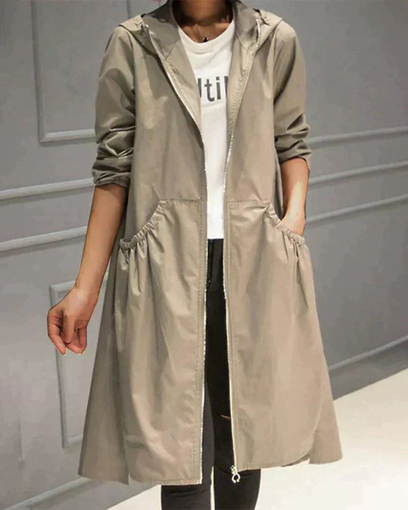 Matilda | Veste Longue à Capuche pour Femme - Image 2
