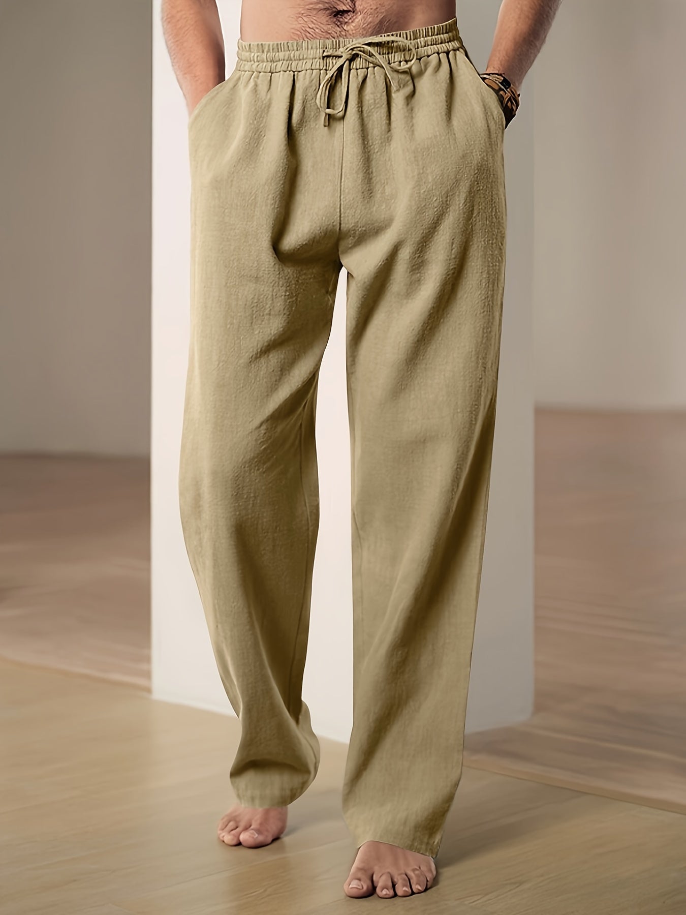 Jordan | Pantalon à cordon de serrage à coupe décontractée pour hommes - Confortable et polyvalent - Image 3