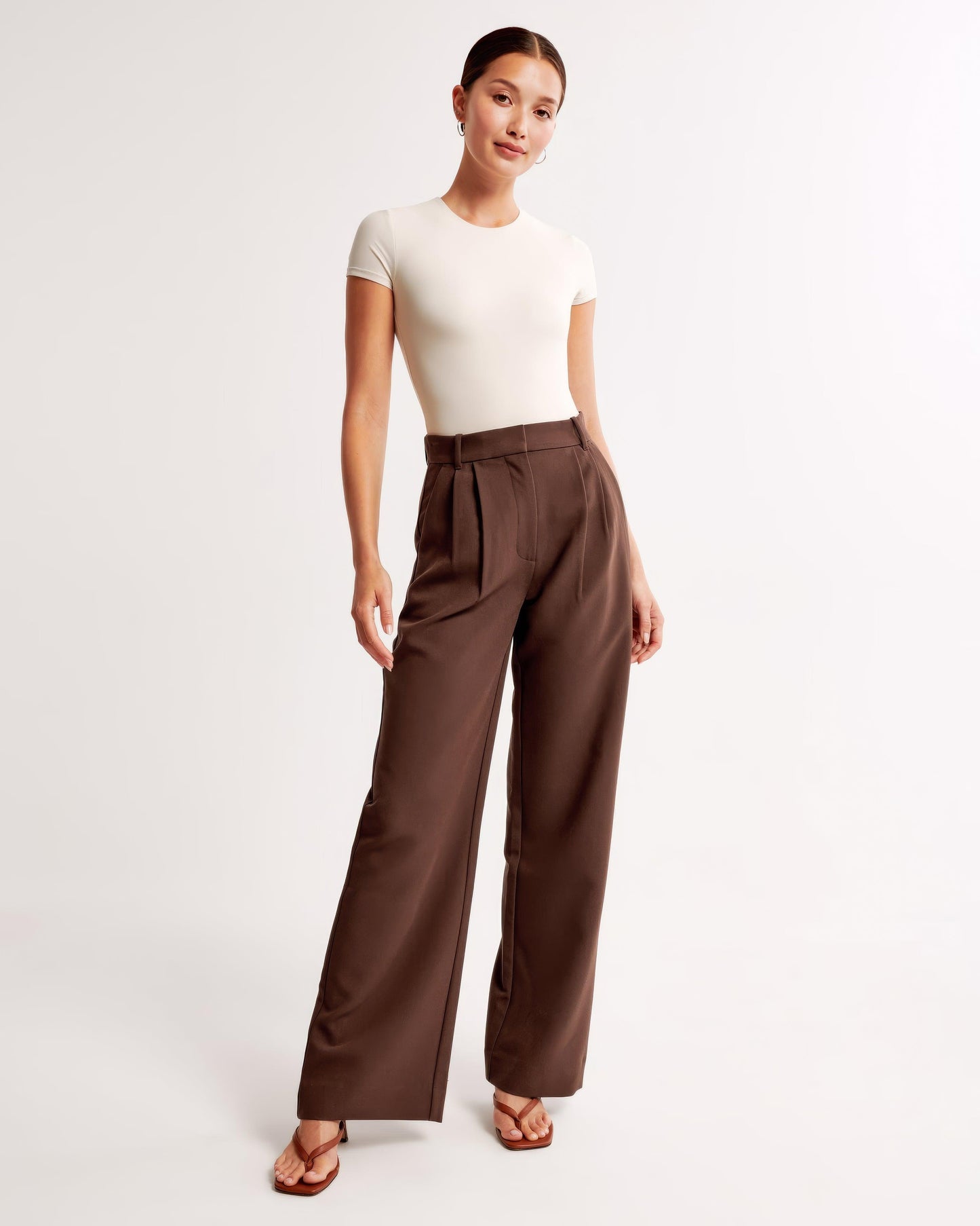 Delia | Pantalon taille haute à jambe ajustée pour une élégance sans faille - Image 21