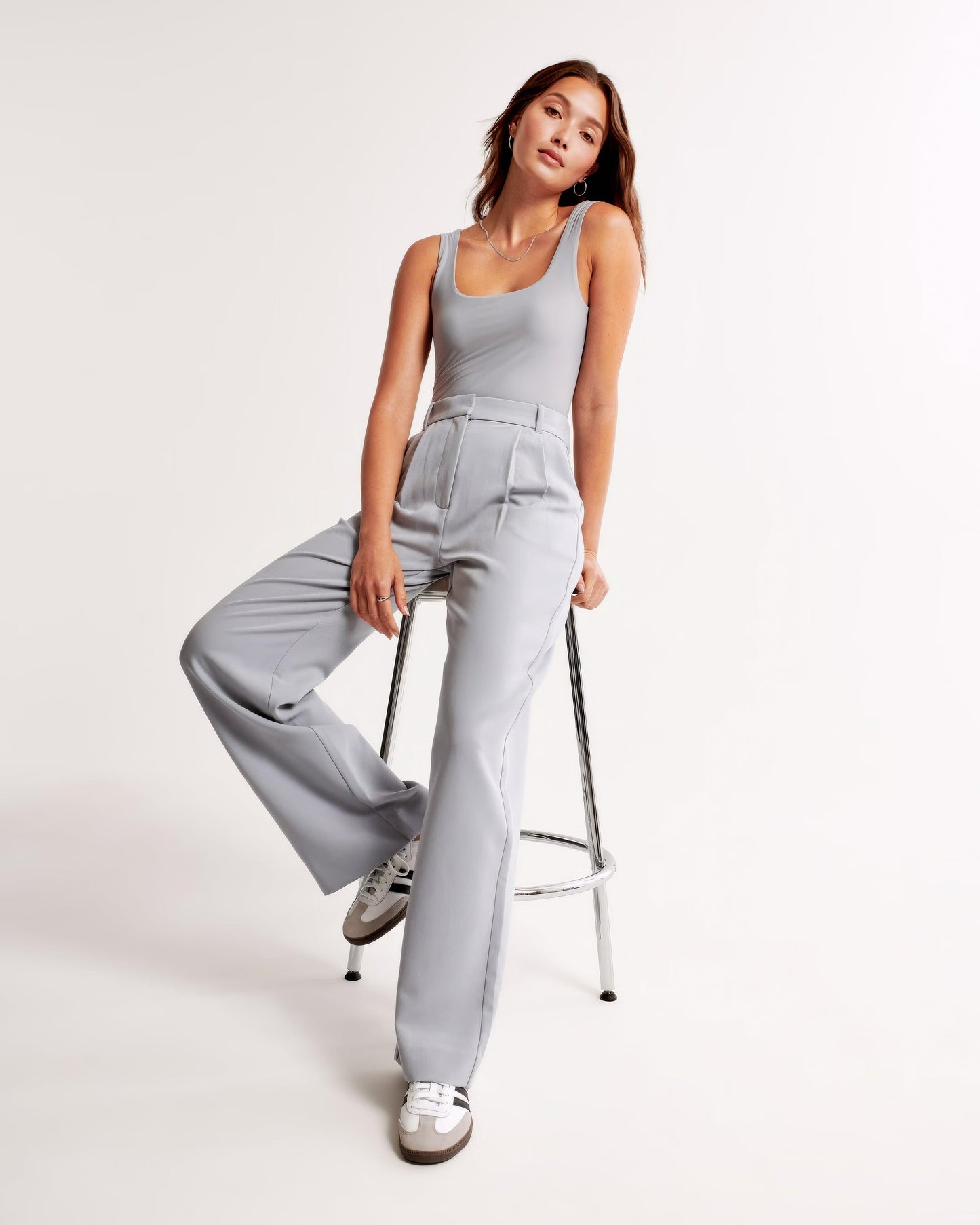 Delia | Pantalon taille haute à jambe ajustée pour une élégance sans faille - Image 16