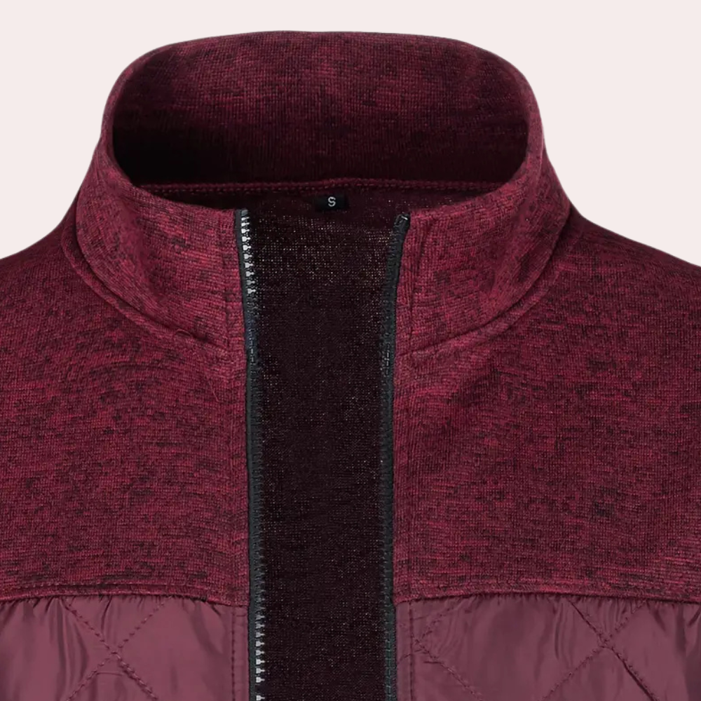 Stéphane | Veste matelassée zippée pour homme - Image 3