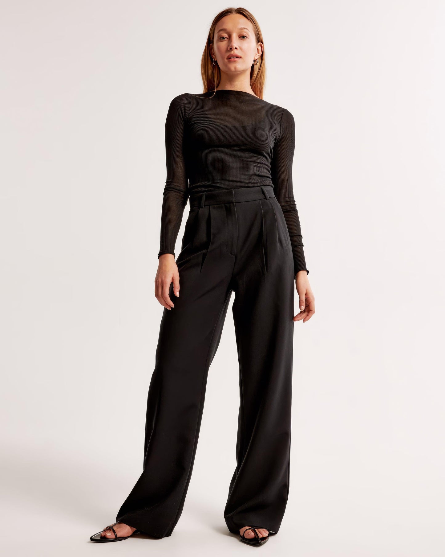 Delia | Pantalon taille haute à jambe ajustée pour une élégance sans faille - Image 6