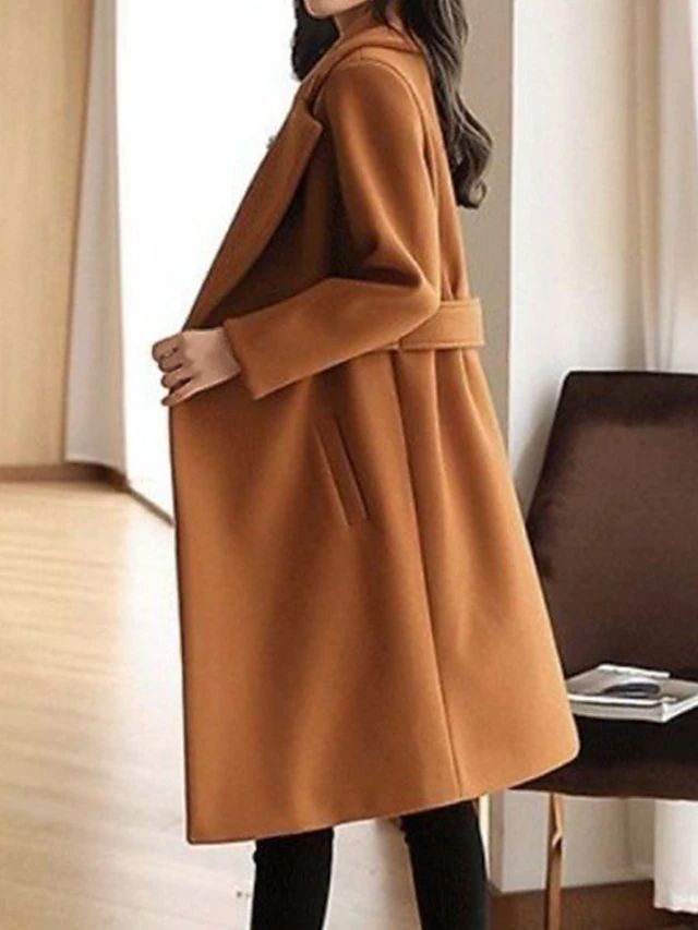 Maïa | Manteau Long Ceinturé Femme - Image 6