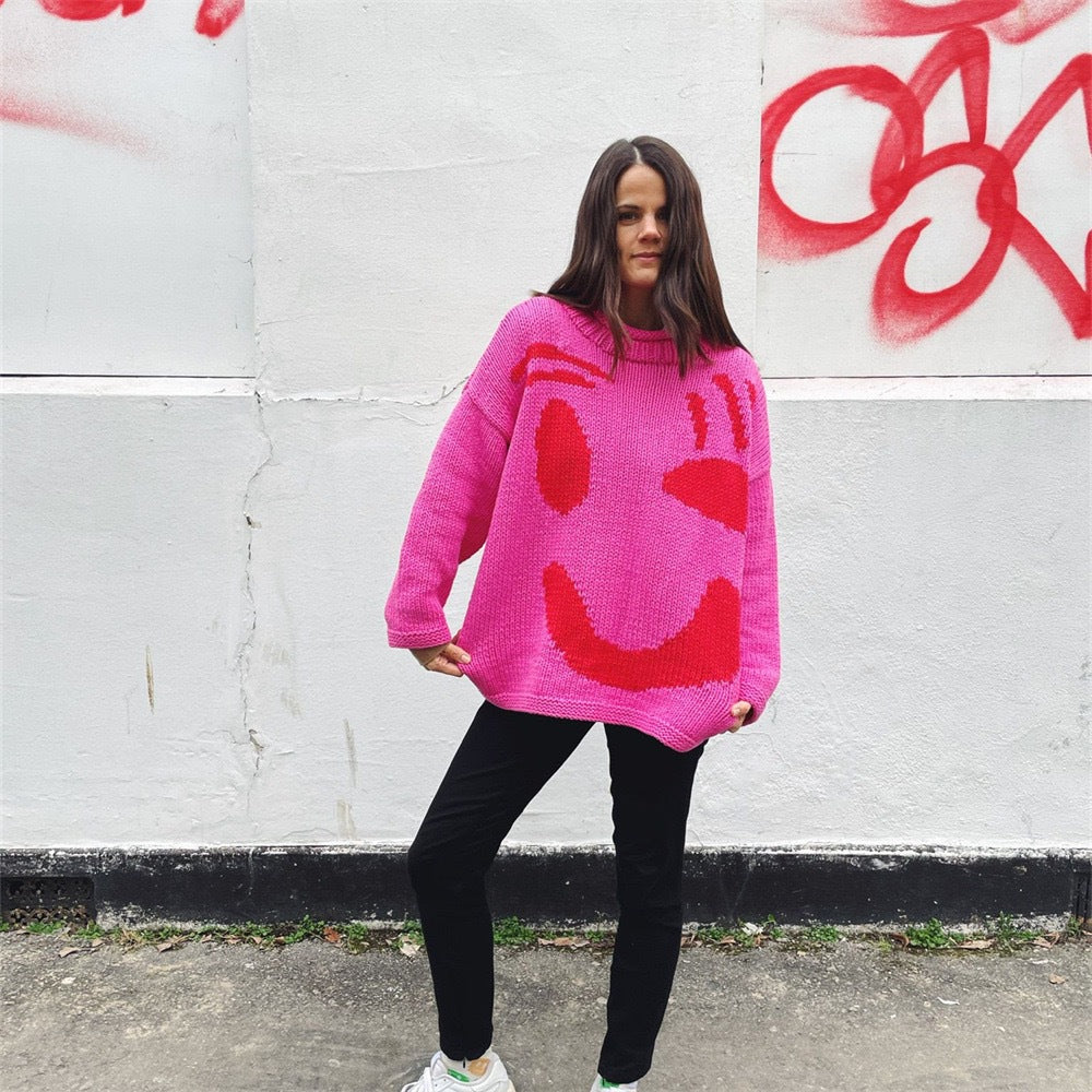 Dorothée | Pull ample à col rond pour femme - Image 3