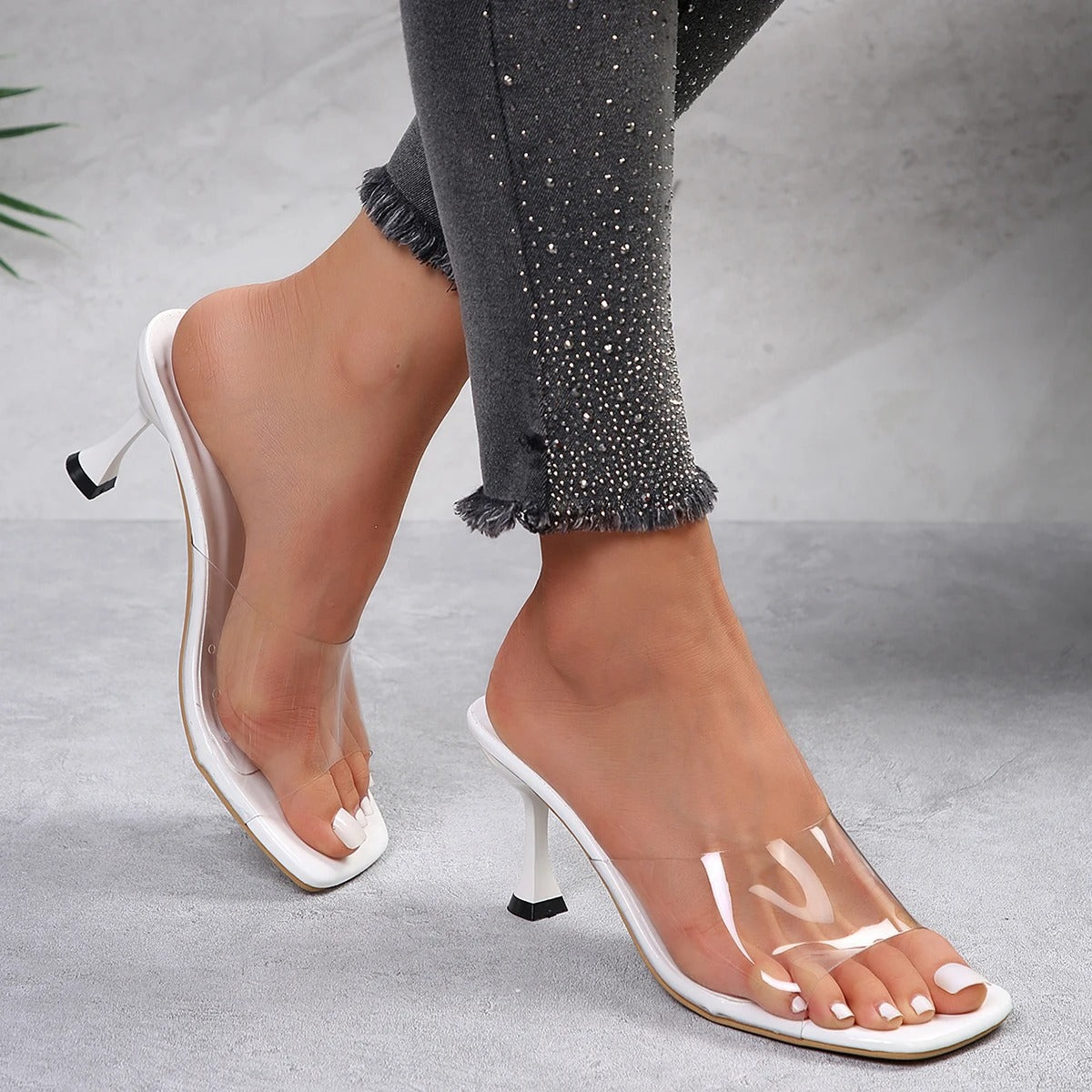 Nathalie | Sandales à talons aiguilles élégantes et minimalistes pour les occasions élégantes - Image 1