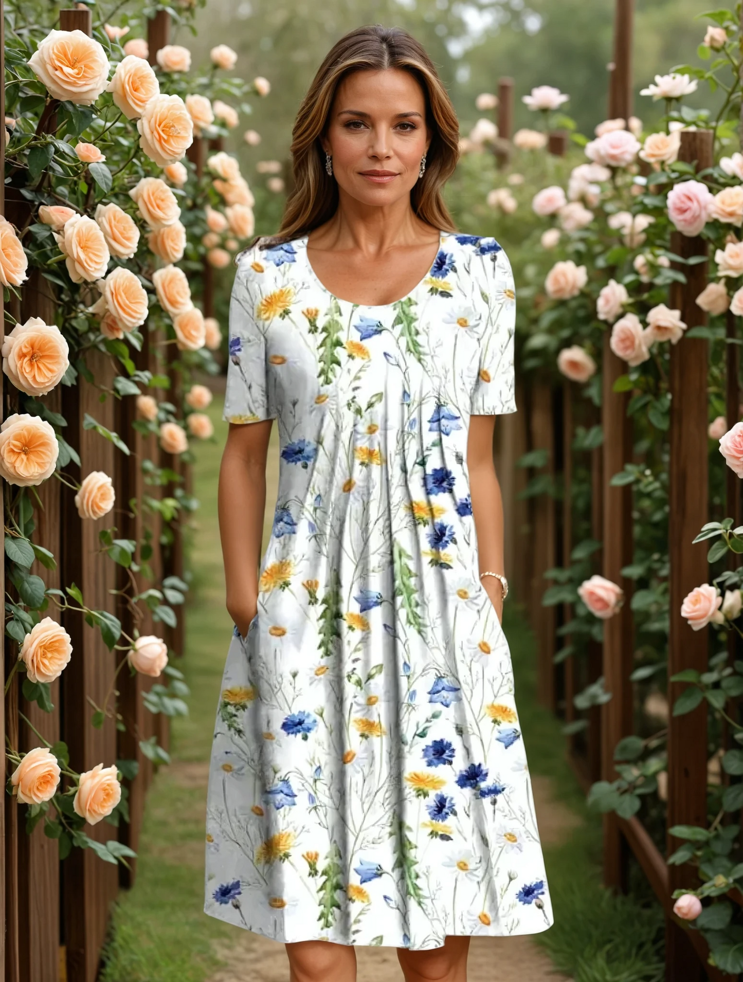 Océane | Robe florale élégante pour un style intemporel - Image 2