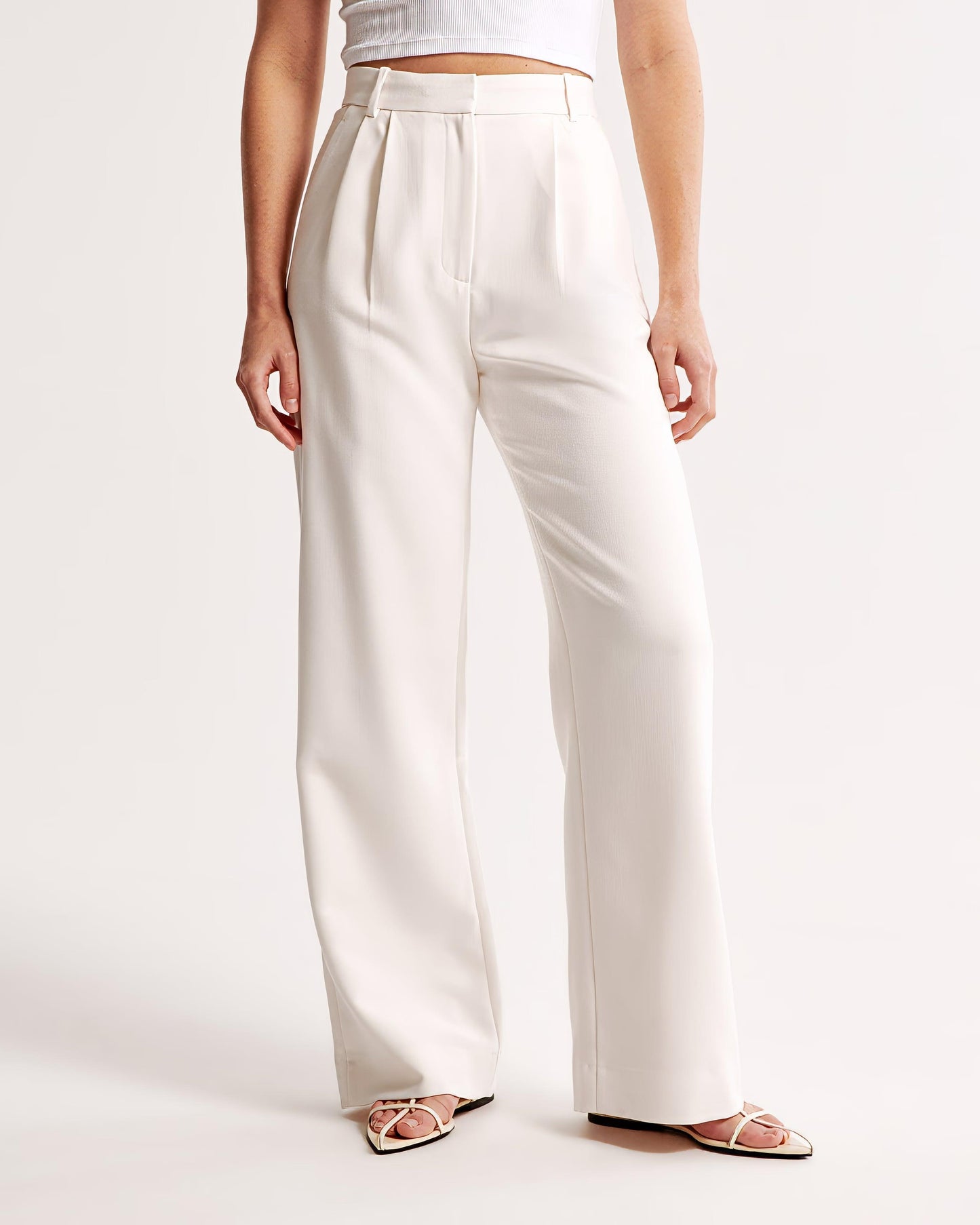 Delia | Pantalon taille haute à jambe ajustée pour une élégance sans faille - Image 12