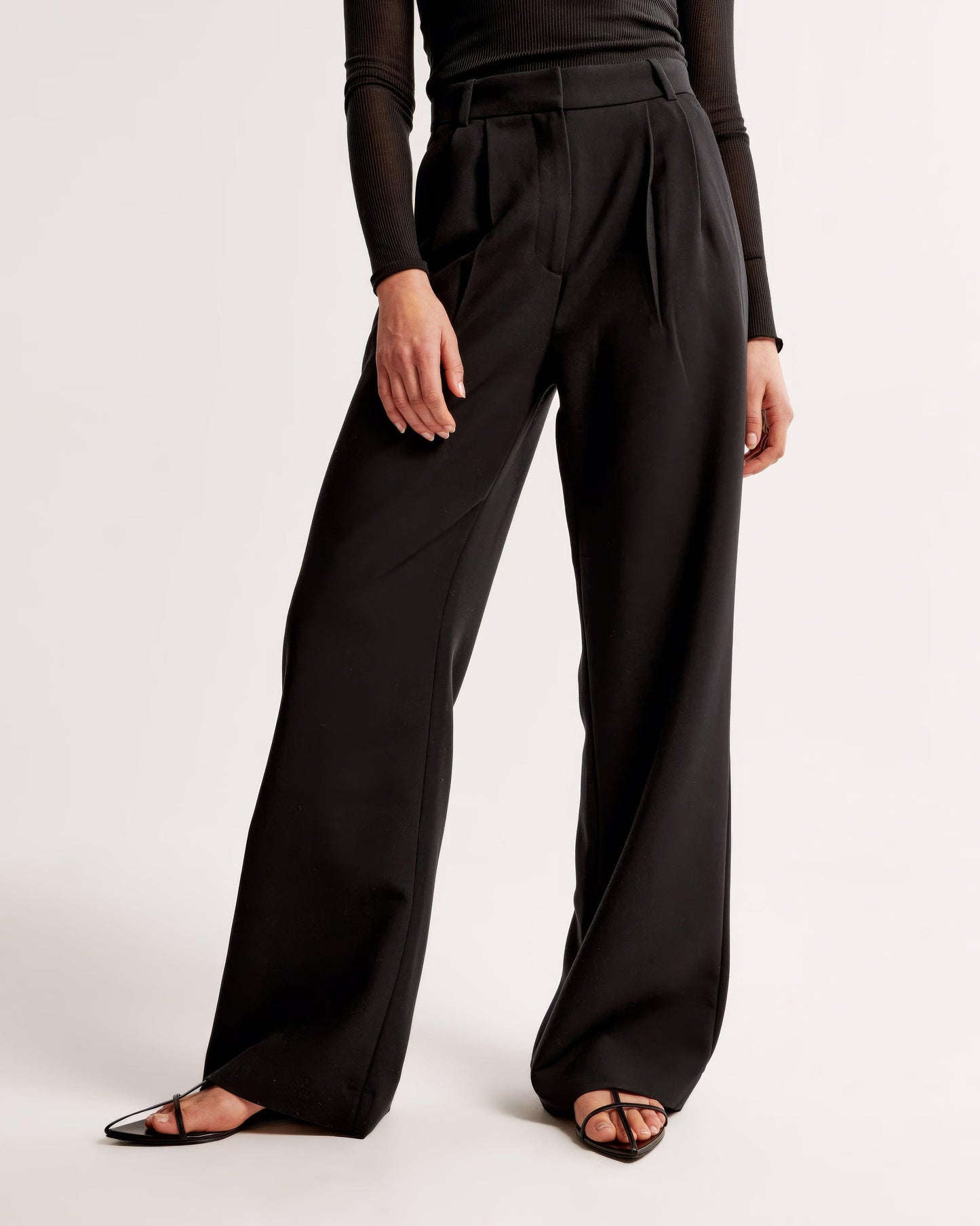 Delia | Pantalon taille haute à jambe ajustée pour une élégance sans faille - Image 7