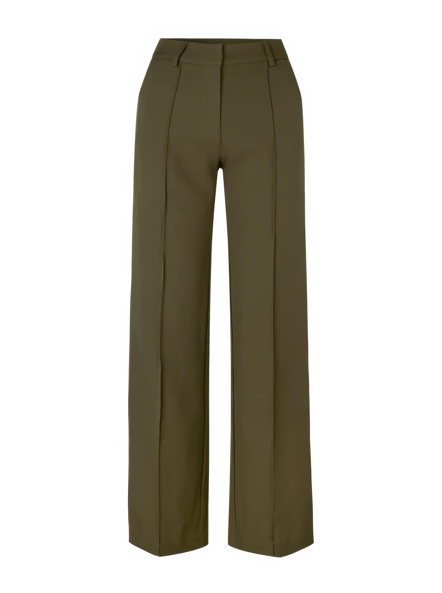 Éléa | Pantalon élégant à taille haute et à jambe large - Coupe ajustée - Image 16
