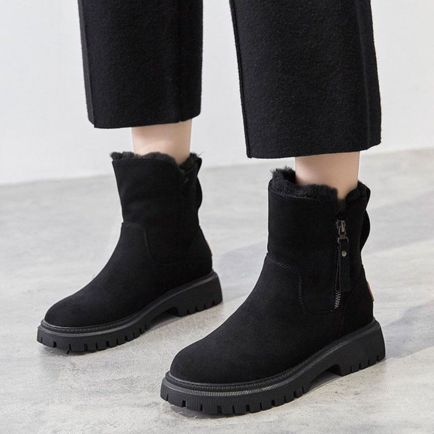 Mina | Bottines à Semelle Crantée pour Femme - Image 9