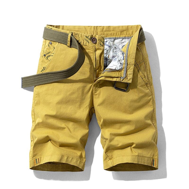 Guillaume | Short décontracté à longueur de genou avec ceinture et poches latérales - Image 6
