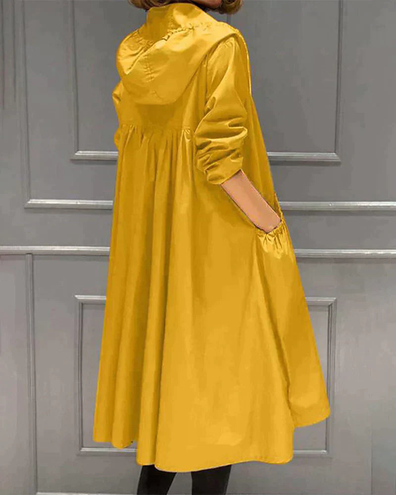 Anne | Manteau Long à Capuche pour Femme - Image 5