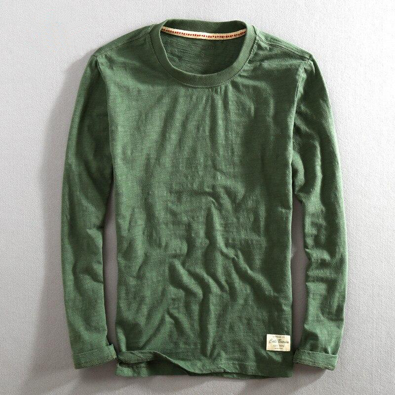Cyrille | T-shirt à manches longues et col rond pour homme - Image 3