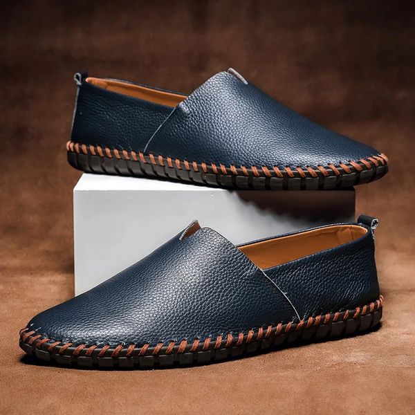 Naël | Mocassins en cuir confortables fabriqués à la main - Image 1