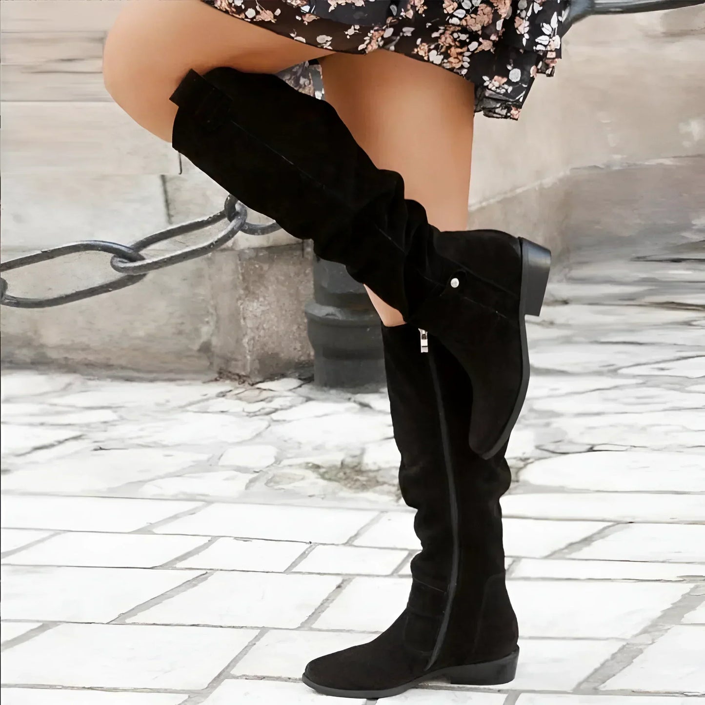 Joyce | Bottes hautes slouch pour femmes - Image 7