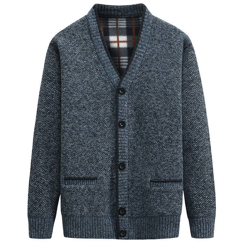 Stéphane | Cardigan Homme Boutonné Col en V - Image 5