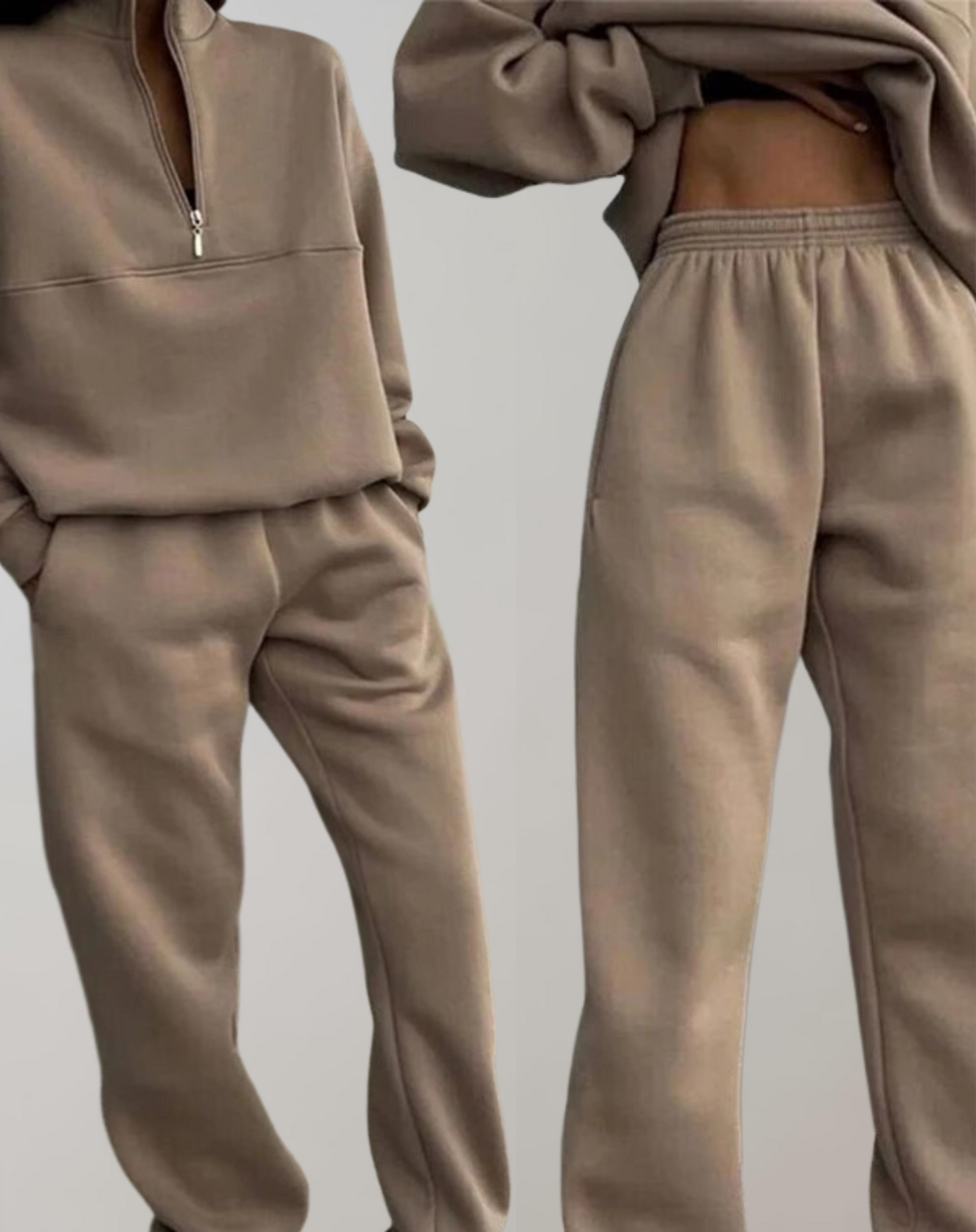 Jade | Ensemble de détente pour femme avec demi-fermeture éclair - Image 3