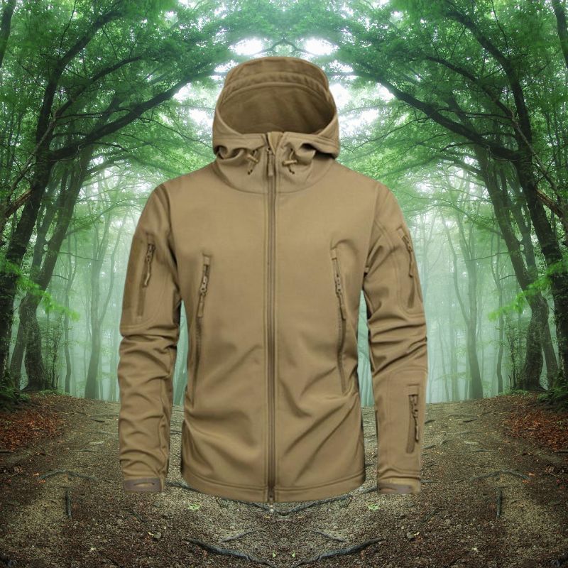 Serge | Veste Tactique à Capuche pour Homme - Image 11