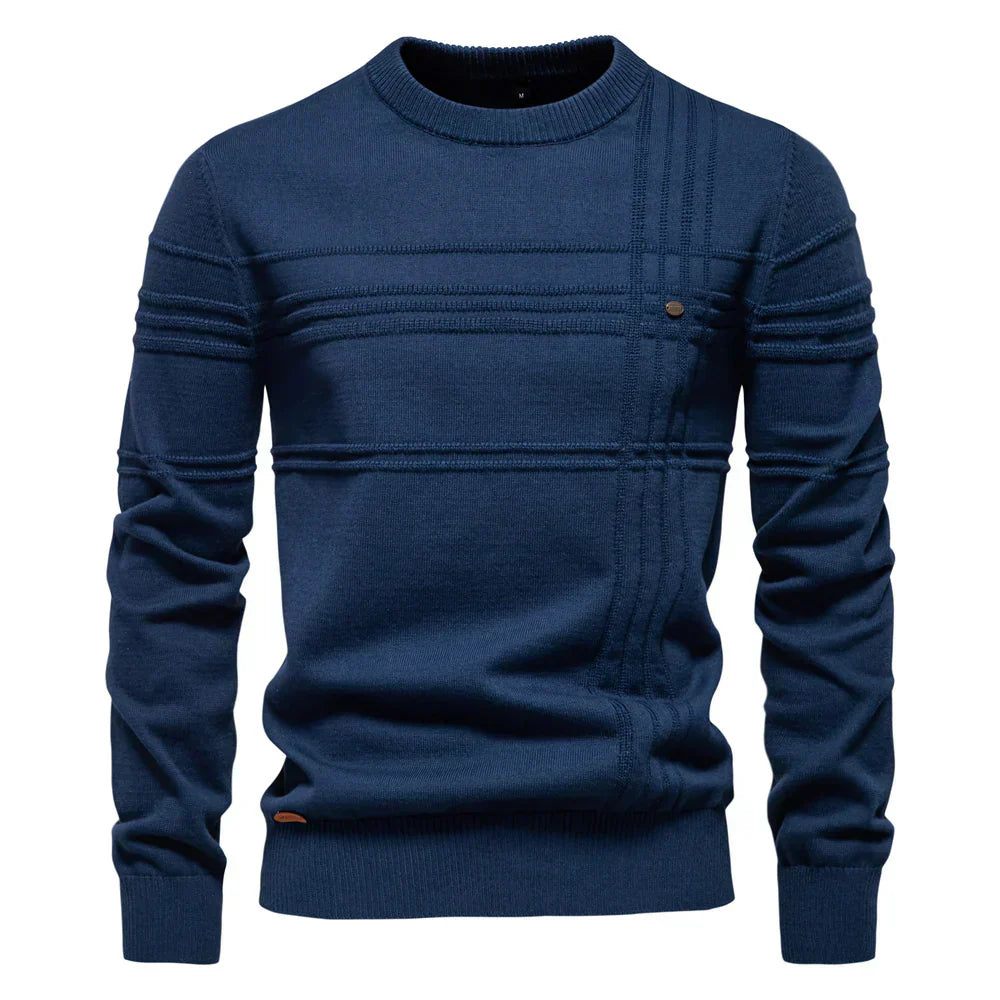 Loucas | Pull décontracté homme à col rond - Image 8