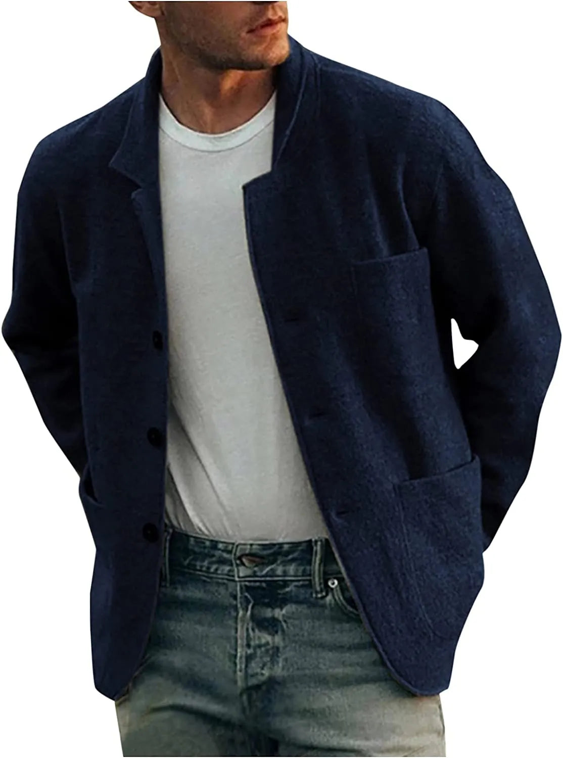 Kylian | Blazer élégant à poches pour hommes - Image 24