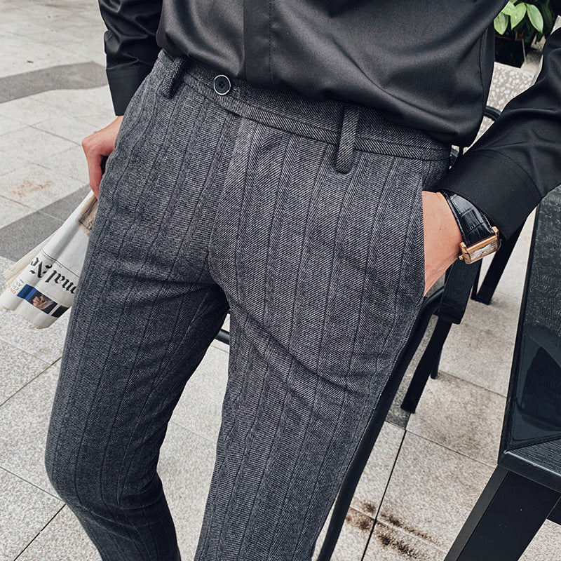 Axel | Pantalon de costume slim fit homme - Image 2