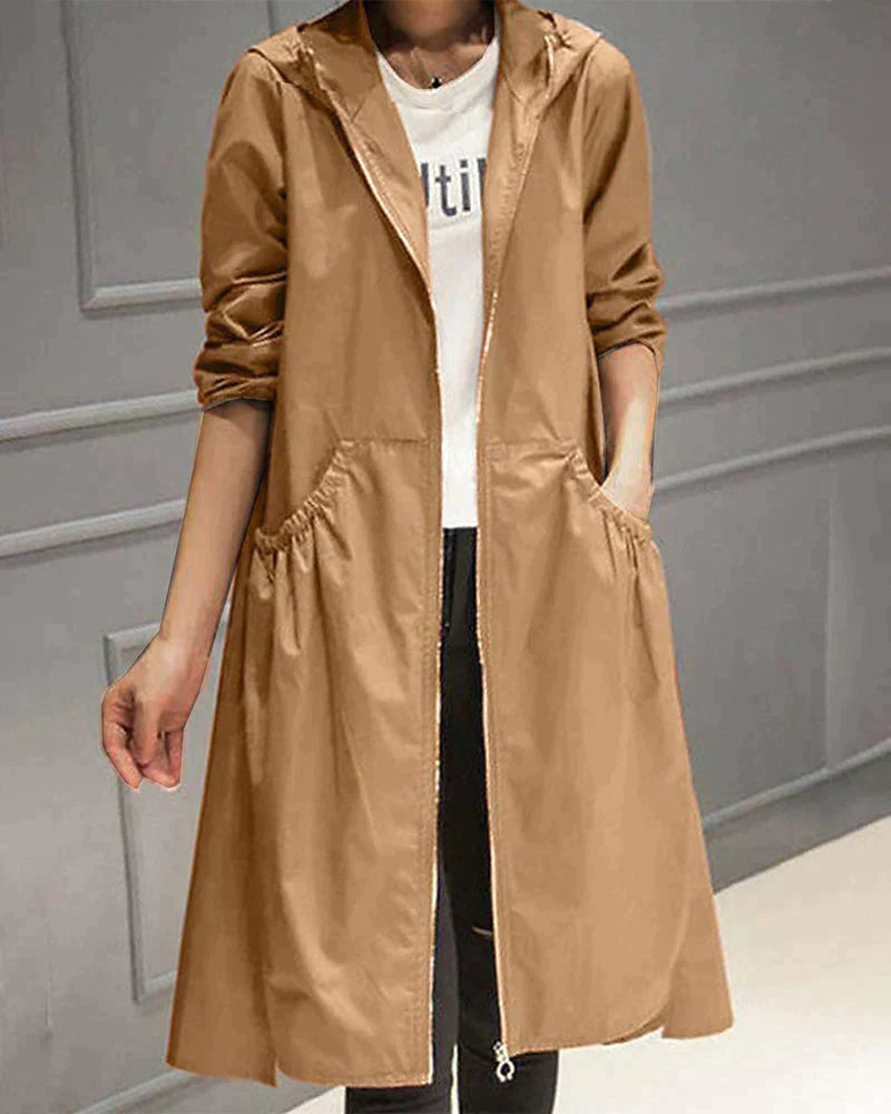 Matilda | Veste Longue à Capuche pour Femme - Image 3