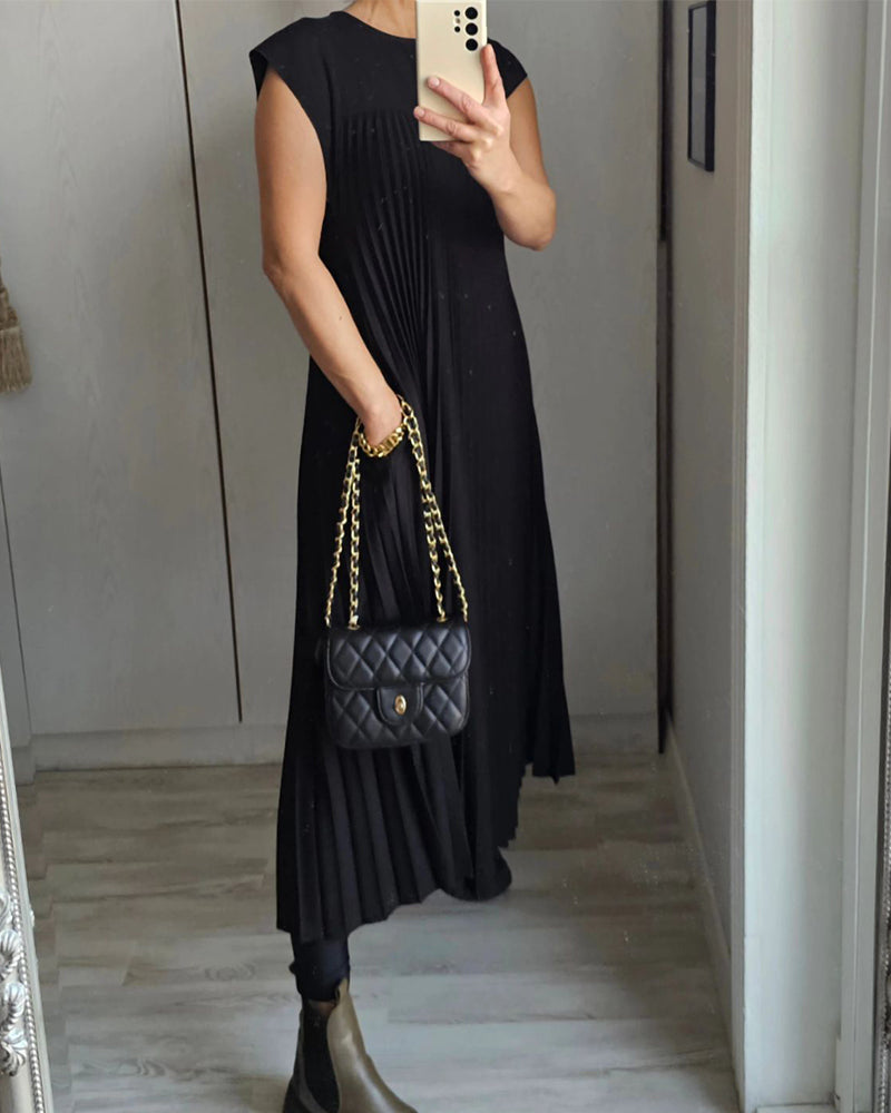 Natacha | Robe longue plissée élégante - Image 6
