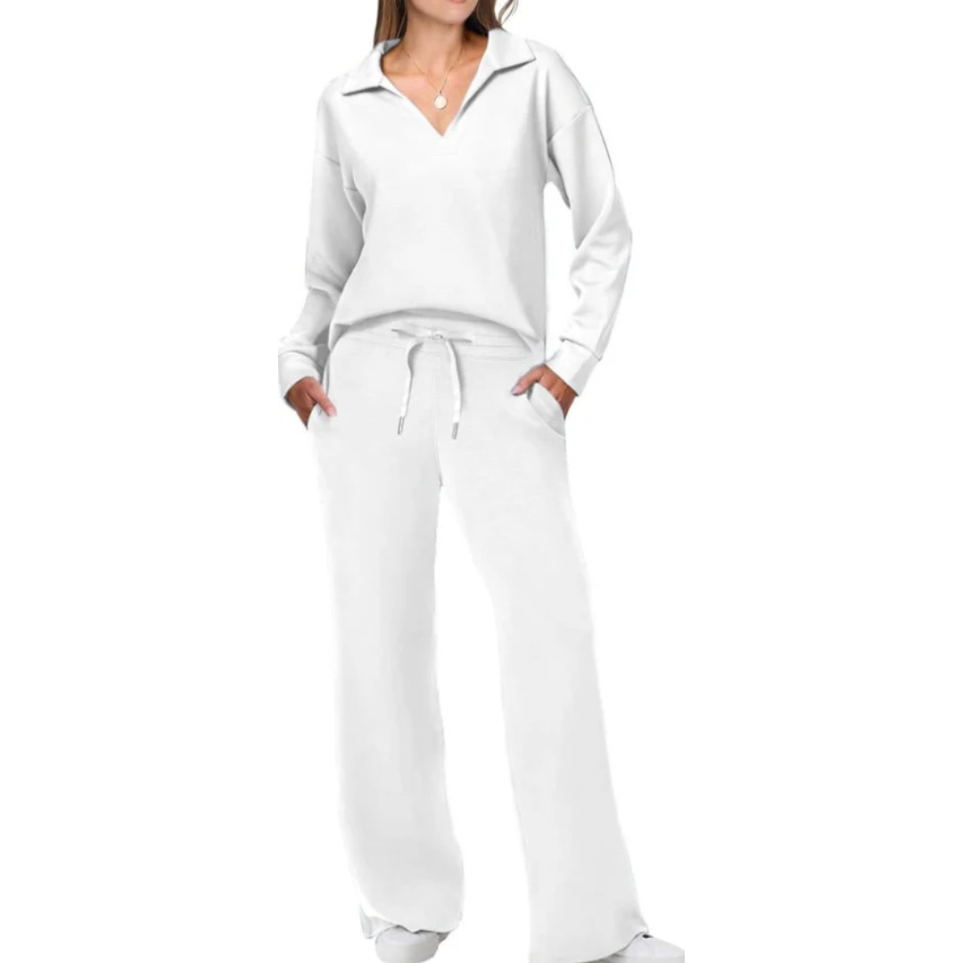 Garance | Ensemble deux pièces d'intérieur à manches longues pour femme - Image 7