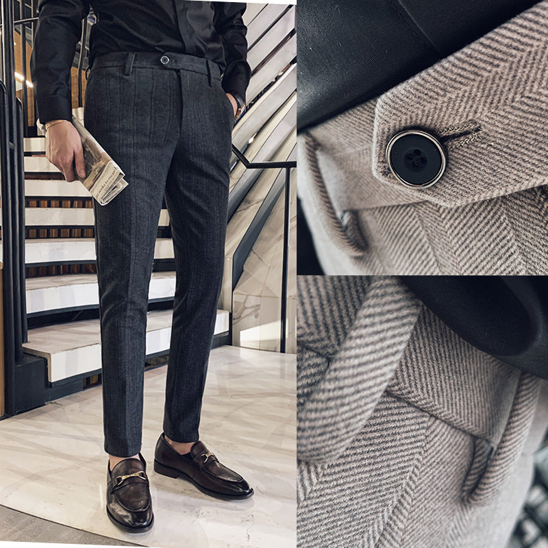 Axel | Pantalon de costume slim fit homme - Image 3