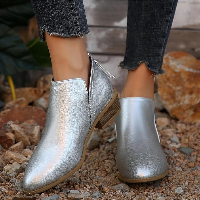 Aurore | Bottines Femme à Talon Bloc et Bout Pointu - Image 21