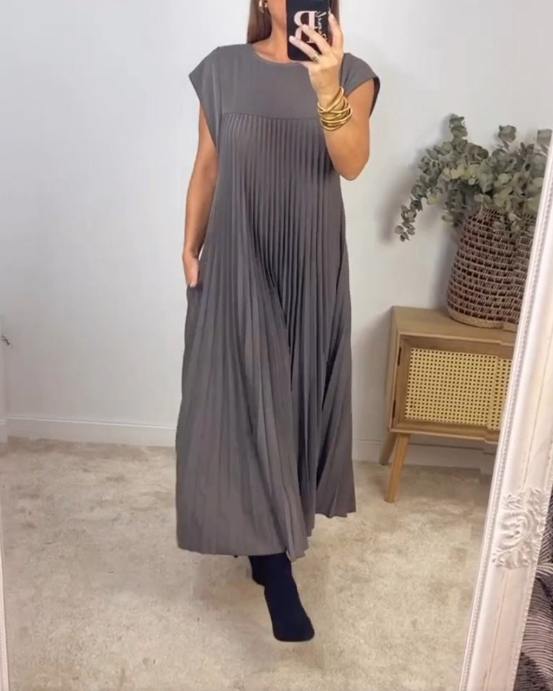 Natacha | Robe longue plissée élégante - Image 7