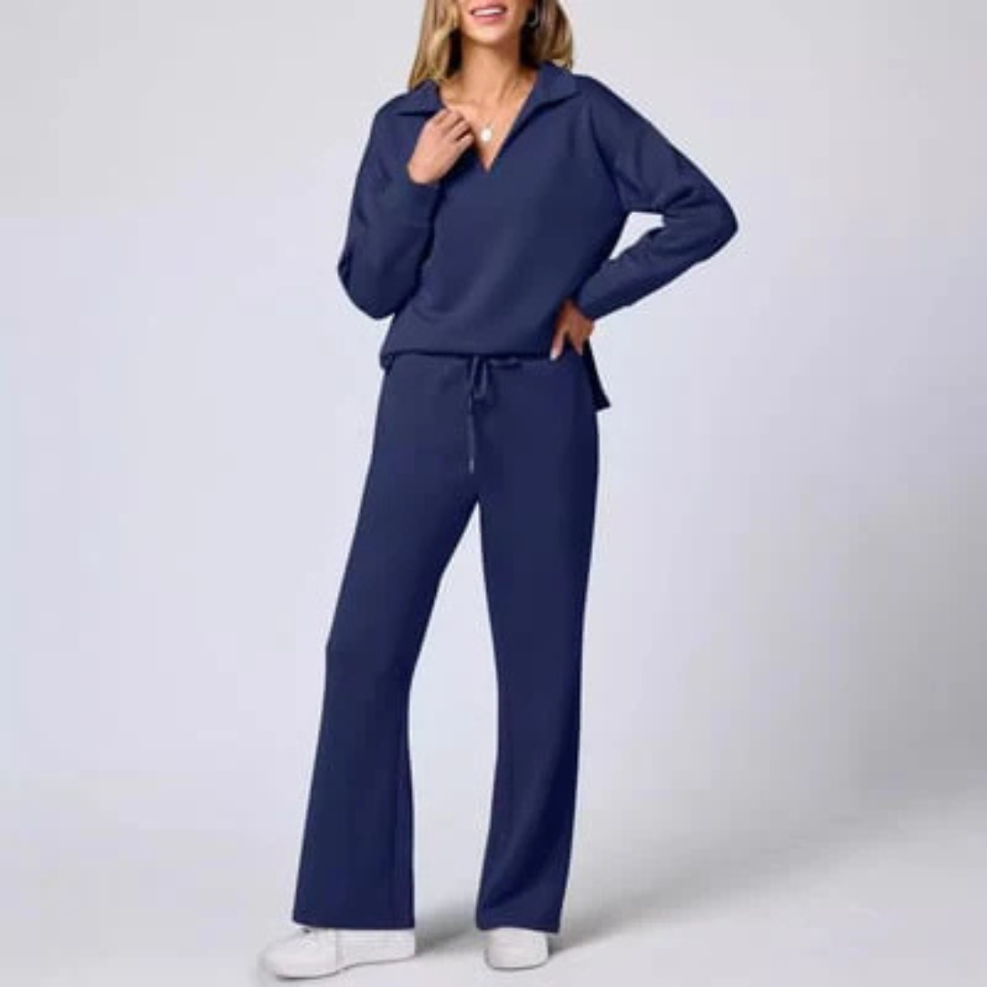 Garance | Ensemble deux pièces d'intérieur à manches longues pour femme - Image 6
