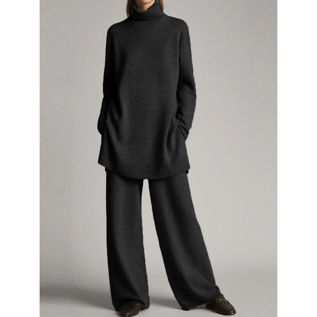 Clara | Ensemble Pull Col Roulé Femme - Image 1