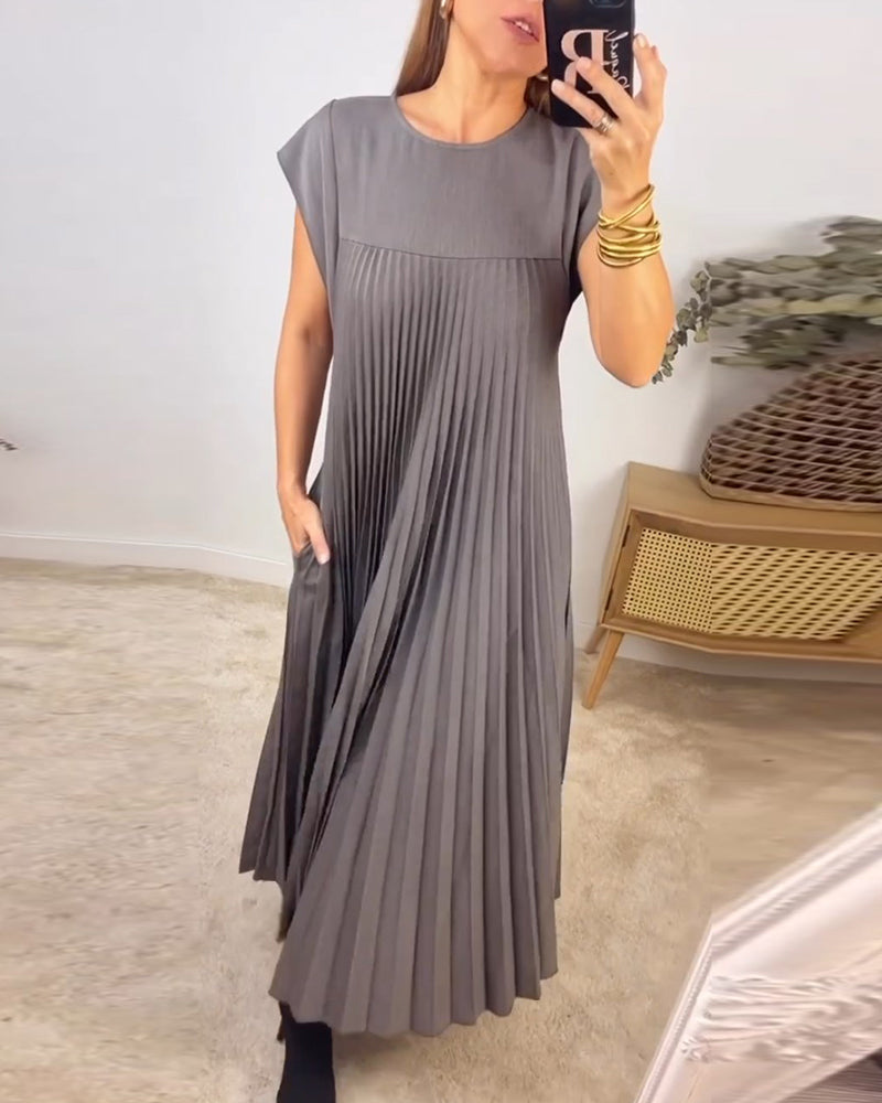 Natacha | Robe longue plissée élégante - Image 8