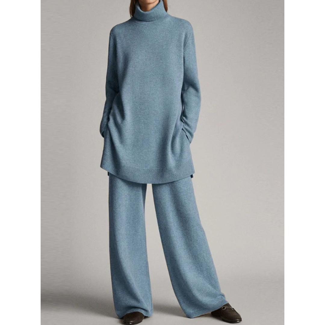 Clara | Ensemble Pull Col Roulé Femme - Image 5